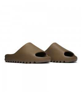 Шлепанцы Yeezy Slide Earth Brown - Фото №2