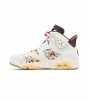 Air Jordan 6 Retro Quai 54 Sail Brown
