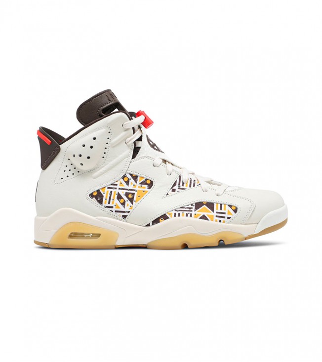 Air Jordan 6 Retro Quai 54 Sail Brown