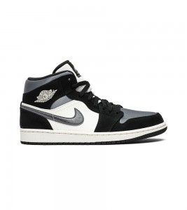 Кроссовки Jordan 1 Mid Satin Grey Toe