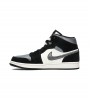 Кроссовки Jordan 1 Mid Satin Grey Toe