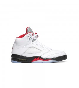 Jordan 5 Retro Fire Red Silver Tongue (2020)
