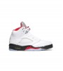 Jordan 5 Retro Fire Red Silver Tongue (2020)