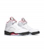 Jordan 5 Retro Fire Red Silver Tongue (2020)