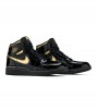 Кроссовки Air Jordan 1 Retro High Black Metallic Gold 2020 GS