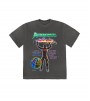 Футболка Travis Scott Back Bling Washed Black