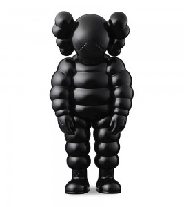 KAWS What Party Figure Black 28 см