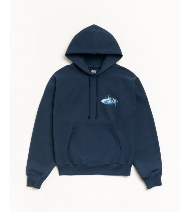 Худи Stussy Wave Oval Hoodie Navy