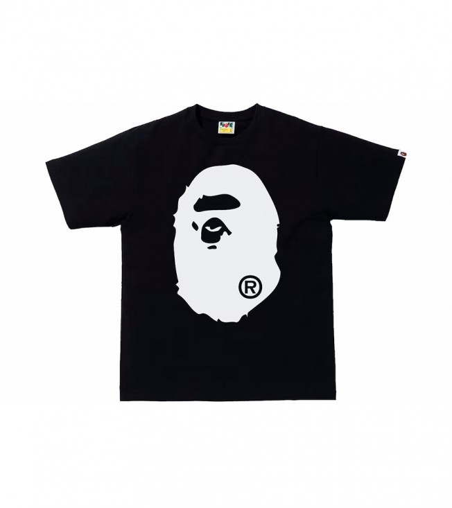 Футболка BAPE Bicolor Big Ape Head Tee Black