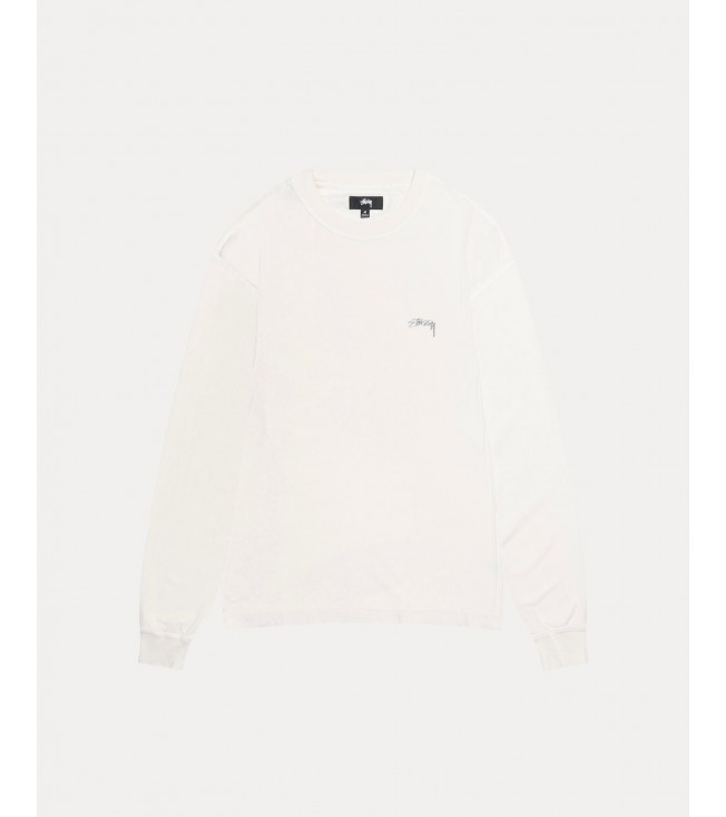 Свитер Stussy Lazy Ls Tee White