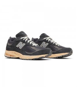 New Balance 2002R Black Dark Grey - Фото №2