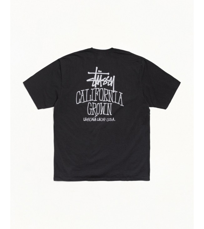 Футболка Stussy Cali Grown Tee Pigment Dyed Faded Black