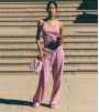 Штаны Alo Yoga Accolade Straight Leg Pink