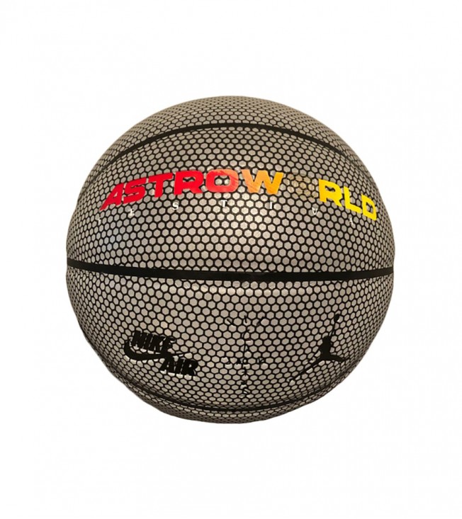 Баскетбольный мяч Travis Scott x Nike Basketball Silver