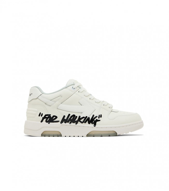 OFF-WHITE Out Of Office OOO Low Tops For Walking White