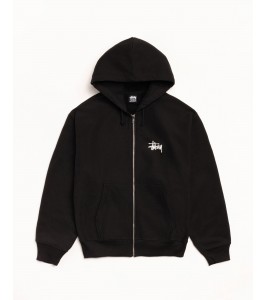 Худи Stussy Basic Stüssy Zip Hoodie Black