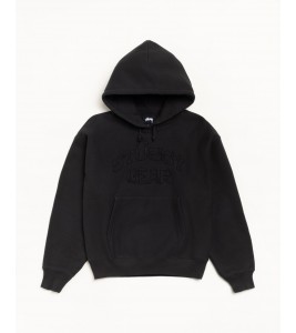 Худи Stussy Gear Applique Hoodie Black