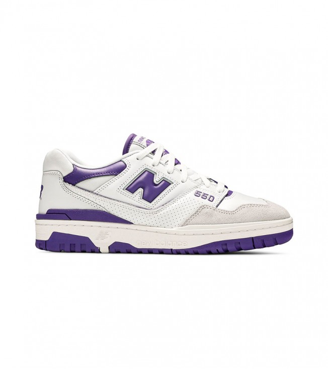 New Balance 550 White Purple