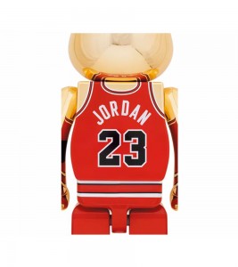 Bearbrick Michael Jordan 1985 Rookie Jersey 1000% Gold Chrome - ???? ?20