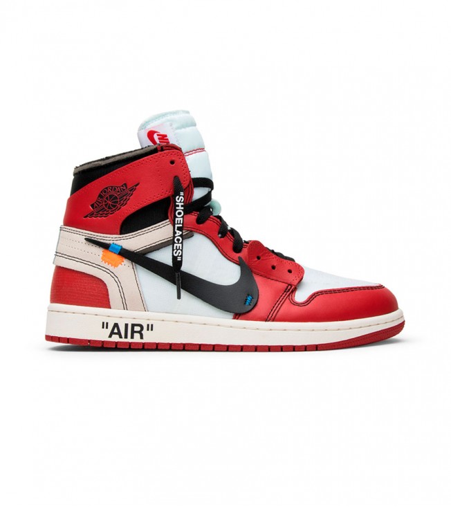 Кроссовки Jordan 1 Retro High Off-White Chicago