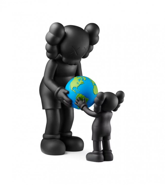 KAWS THE PROMISE Vinyl Figure Black