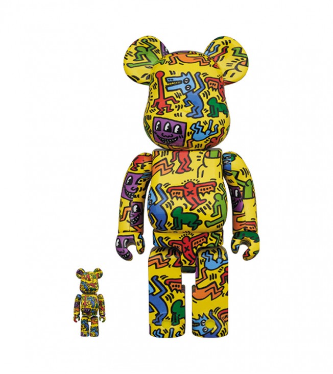 Bearbrick Keith Haring #5 100% & 400% Set