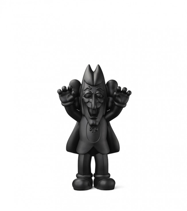 KAWS Cereal Monsters Count Chocula Black