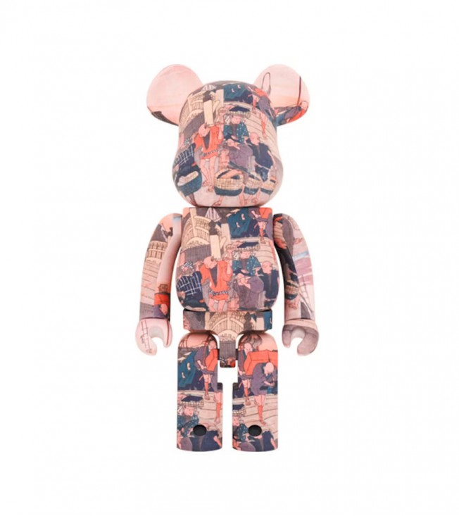 Bearbrick x Tokyo National Museum Hiroshige Utagawa Nihonbashi 1000%