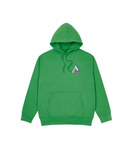 Худи Palace Tri-Dart Hood Light Lime - Фото №2