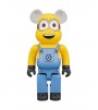 Bearbrick Dave 400% Yellow