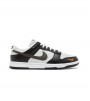 Nike Dunk Low Black Total Orange Mini Swoosh