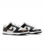 Nike Dunk Low Black Total Orange Mini Swoosh