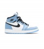 Кроссовки Air Jordan 1 Retro High White University Blue Black GS