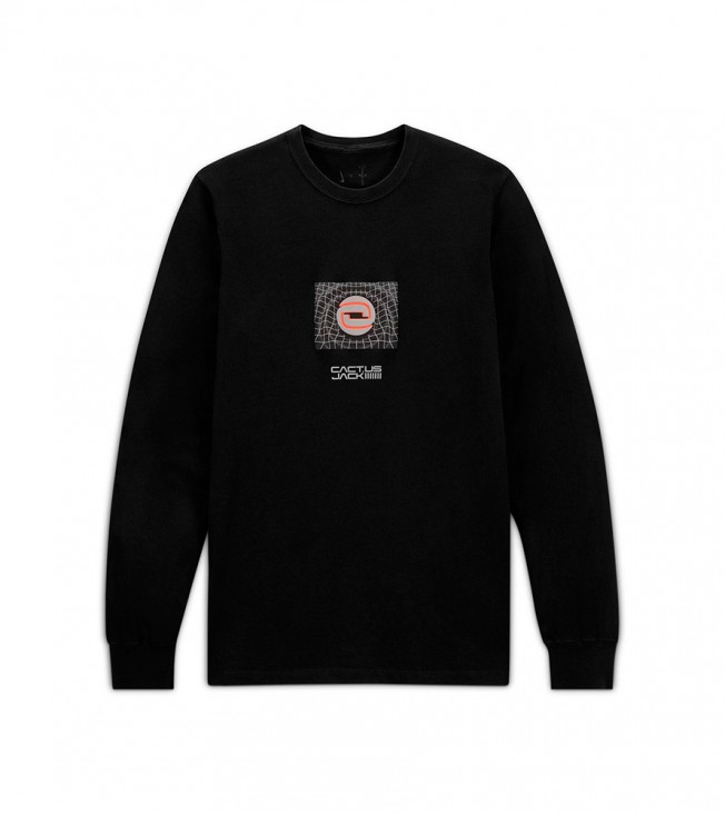 Футболка Travis Scott CACT.US CORP x Nike U NRG BH L/S T-shirt Black