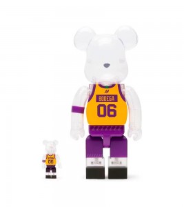 Bearbrick x Bodega x NBA Worldwide Respect Los Angeles Lakers 100% & 400% Set - ???? ?20