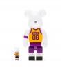 Bearbrick x Bodega x NBA Worldwide Respect Los Angeles Lakers 100% & 400% Set