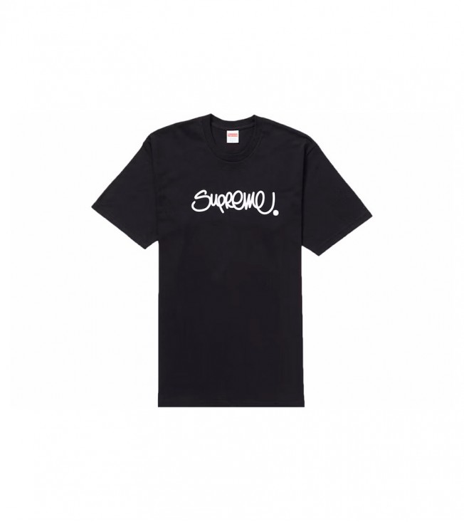 Футболка Supreme Handstyle Tee Black