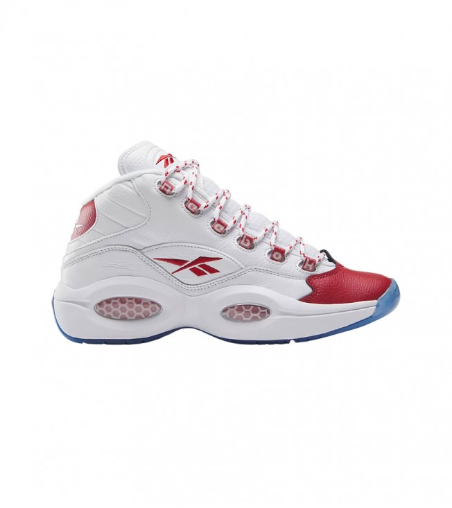 Reebok Question Mid Red Toe