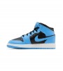 Jordan 1 Mid University Blue Black (GS)