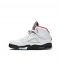 Jordan 5 Retro Fire Red Silver Tongue (2020) (GS)