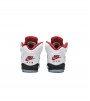 Jordan 5 Retro Fire Red Silver Tongue (2020) (GS)