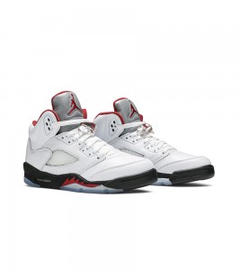 Jordan 5 Retro Fire Red Silver Tongue (2020) (GS) - ???? ?20