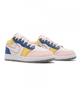 Jordan 1 Low SE Multi Canvas (GS) - ???? ?20
