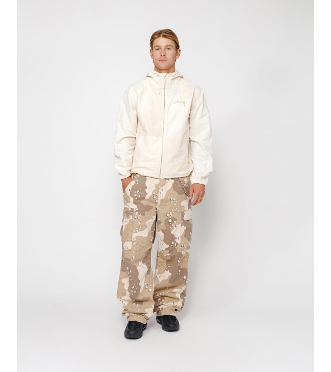 Куртка Stussy Beach Shell Wave Dye Bone