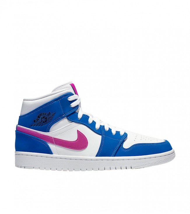 Кроссовки Air Jordan 1 Mid Hyper Royal Hyper Violet