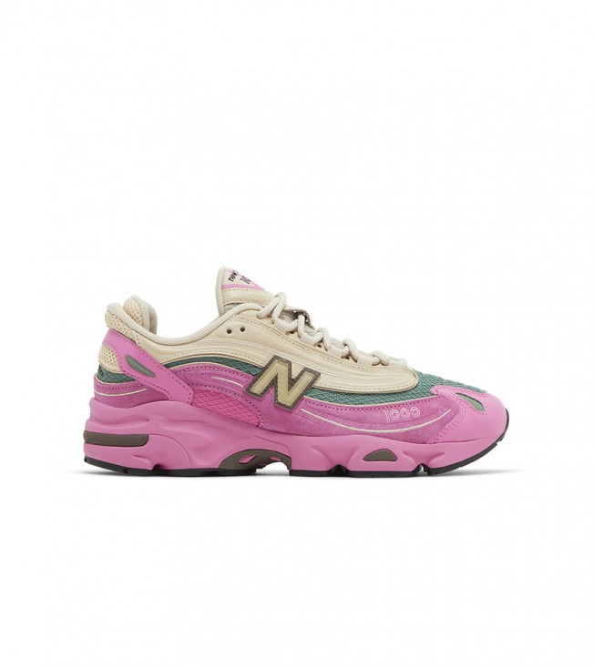 New Balance 1000 Tan Pink Green