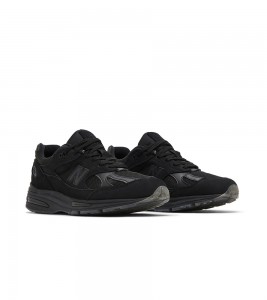 New Balance 991v2 MiUK Stone Island Ghost Pack Black - Фото №2