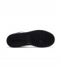 Кроссовки Air Jordan 1 Mid Patent Black White Gold GS