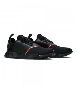 Кроссовки adidas NMD_R1 'Core Black Solar' - Фото №2