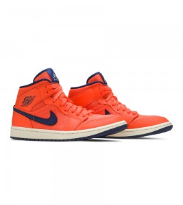 Кроссовки Jordan 1 Mid Turf Orange Blue Void WMNS - ???? ?20